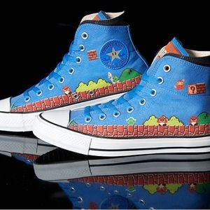 Rare Super Mario Converse Chuck Taylors from Japan